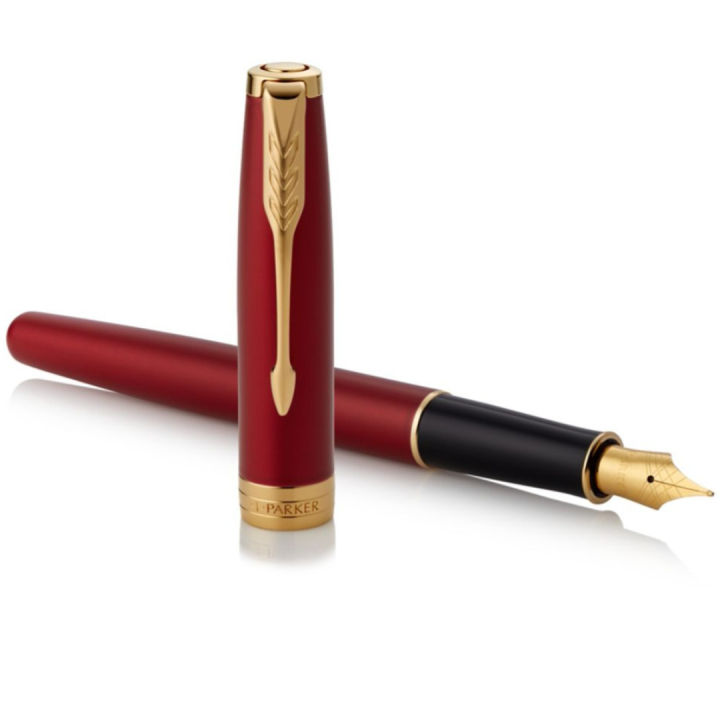 Sonnet Red/Gold Reservoar i gruppen Pennor / Fine Writing / Reservoarpennor hos Pen Store (104827_r)