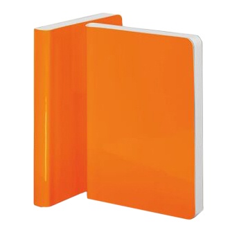 Notebook Candy S - Neon Orange i gruppen Papper & Block / Skriva och anteckna / Anteckningsböcker hos Pen Store (104892)
