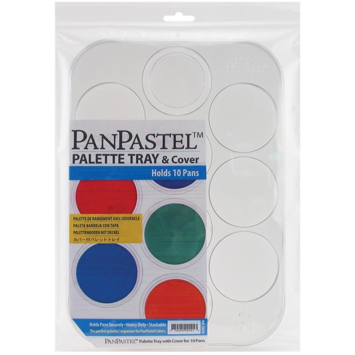 Palette tray för 10 färger i gruppen Konstnärsmaterial / Konstnärstillbehör / Förvaring hos Pen Store (106065)