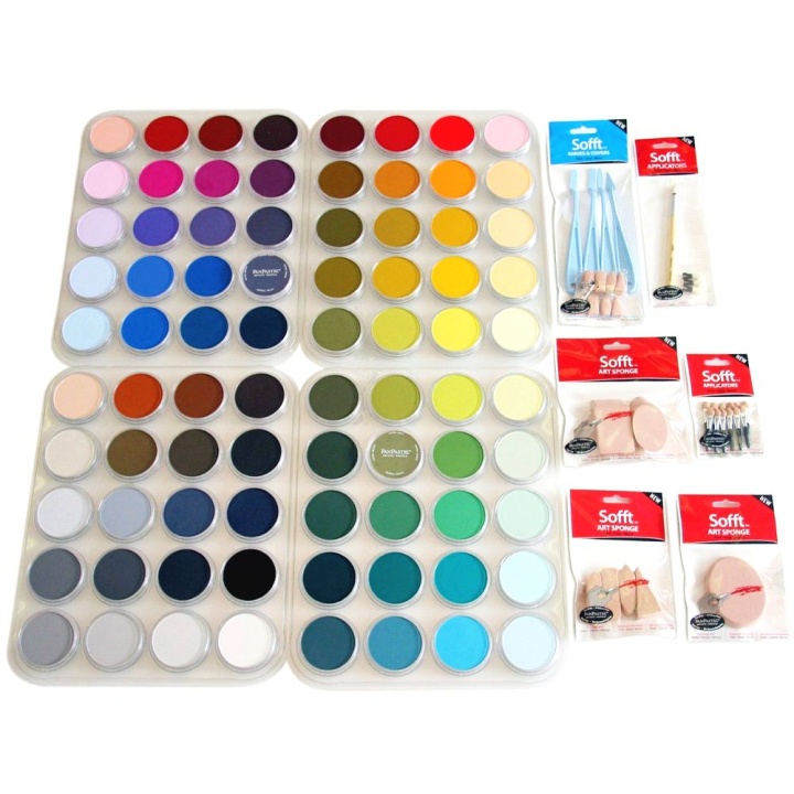 80 Color Set i gruppen Konstnärsmaterial / Konstnärsfärger / Pastell hos Pen Store (106106)