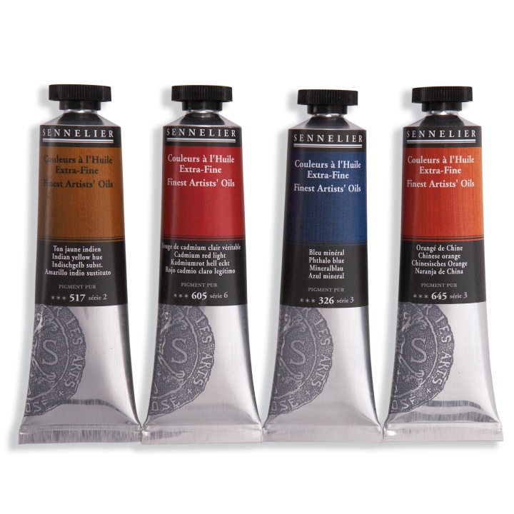 Oljefärg Tub 40 ml Styckvis (Prisgrupp 3) i gruppen Konstnärsmaterial / Konstnärsfärger / Oljefärg hos Pen Store (107082_r)