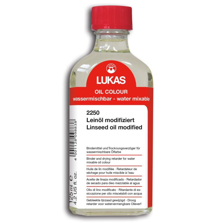 Rå Linolja 125 ml i gruppen Konstnärsmaterial / Målarmedier och fernissa / Oljemedium hos Pen Store (107501)