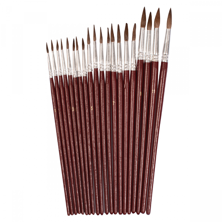 Akvarellpenselset 20-pack i gruppen Kids / Måla och skapa / Barnpenslar hos Pen Store (126848)