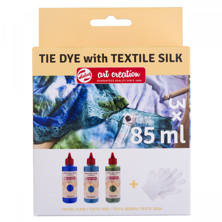Tie Dye Set 3 x 85 ml Blå i gruppen Skapande & Hobby / Färger / Textilfärg och textilpennor hos Pen Store (127714)