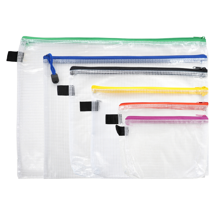 Zipper Pouch 6-set i gruppen Pennor / Penntillbehör / Pennskrin och fodral hos Pen Store (129219)