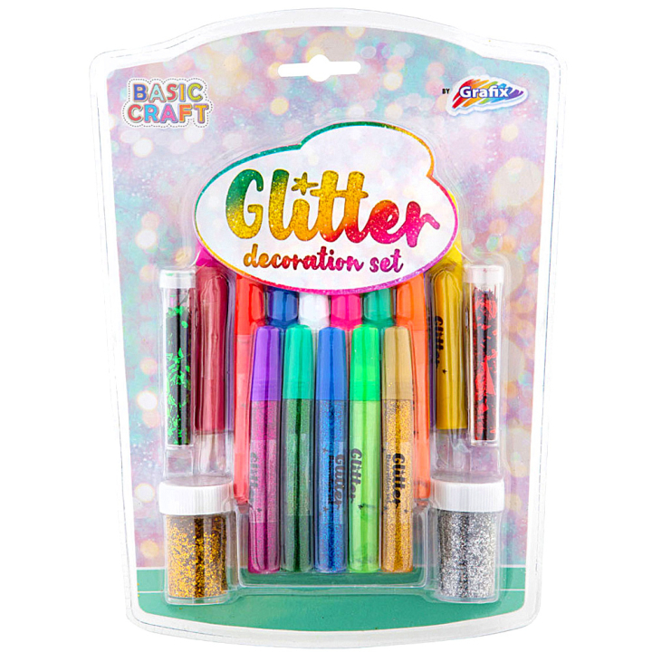 Dekorera med Glitter 21-set i gruppen Skapande & Hobby / Skapa / Pyssel och DIY hos Pen Store (129316)