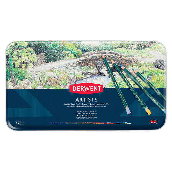 Artists Färgpennor 72-set i gruppen Pennor / Konstnärspennor / Färgpennor hos Pen Store (129582)
