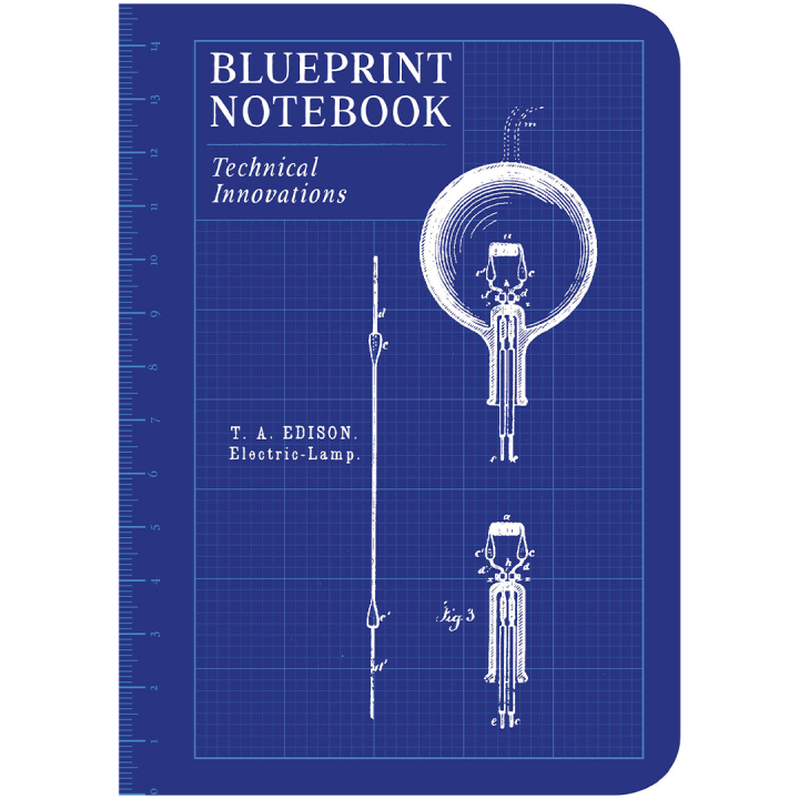 Blueprint Notebook: Technical Innovations i gruppen Papper & Block / Skriva och anteckna / Anteckningsböcker hos Pen Store (131112)