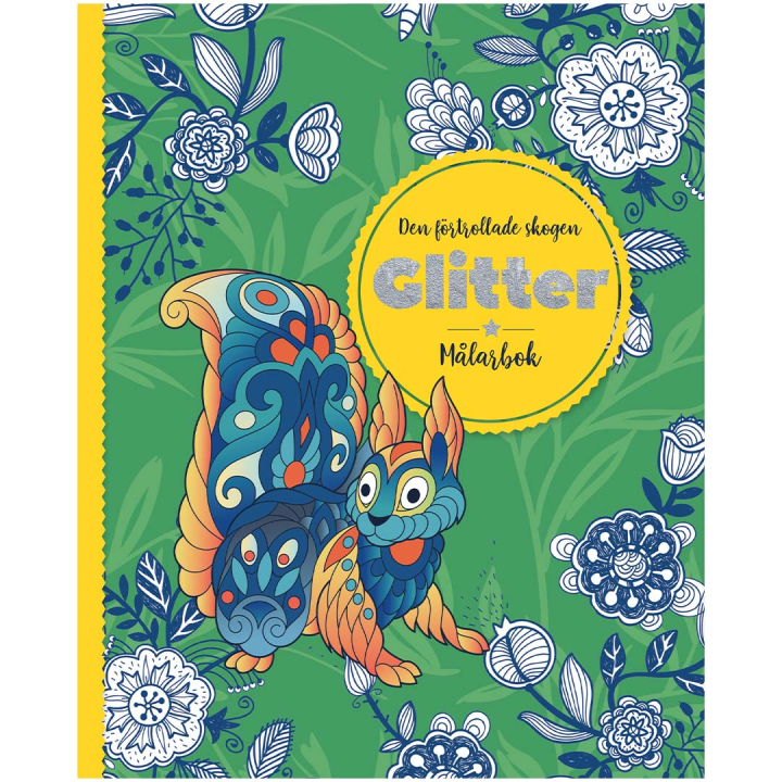 Den förtrollade Skogen - Glitter Målarbok i gruppen Kids / Barnpyssel och kreativitet / Målar- och pysselböcker hos Pen Store (131372)