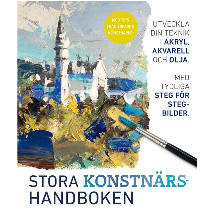 Stora Konstnärshandboken i gruppen Skapande & Hobby / Böcker / Inspirationsböcker hos Pen Store (131382)