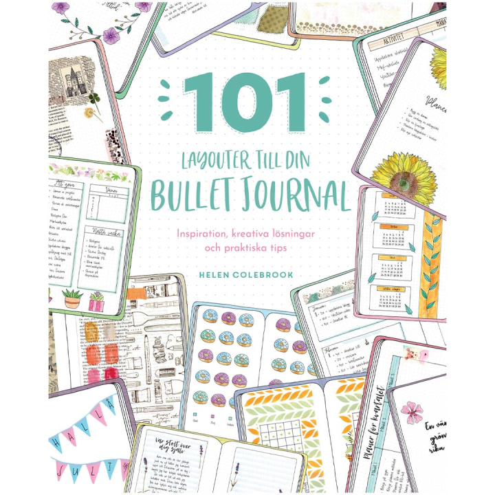101 Layouter till din Bullet Journal i gruppen Skapande & Hobby / Böcker / Inspirationsböcker hos Pen Store (131384)