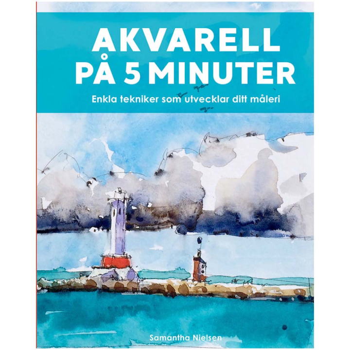 Akvarell på 5 minuter - enkla tekniker som utvecklar ditt måleri i gruppen Skapande & Hobby / Böcker / Inspirationsböcker hos Pen Store (131397)