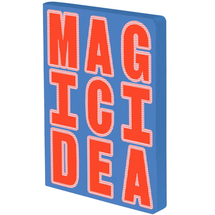 Notebook Graphic L - Magic Idea i gruppen Papper & Block / Skriva och anteckna / Anteckningsböcker hos Pen Store (131772)