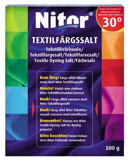 Textilfärgssalt 500 g i gruppen Skapande & Hobby / Färger / Textilfärg och textilpennor hos Pen Store (131817)