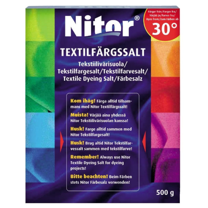 Textilfärgssalt 500 g i gruppen Skapande & Hobby / Färger / Textilfärg och textilpennor hos Pen Store (131817)