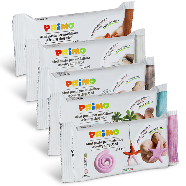 Lufttorkande lera 500g i gruppen Kids / Måla och skapa / Lera för barn / Lufttorkad lera för barn hos Pen Store (132159_r)