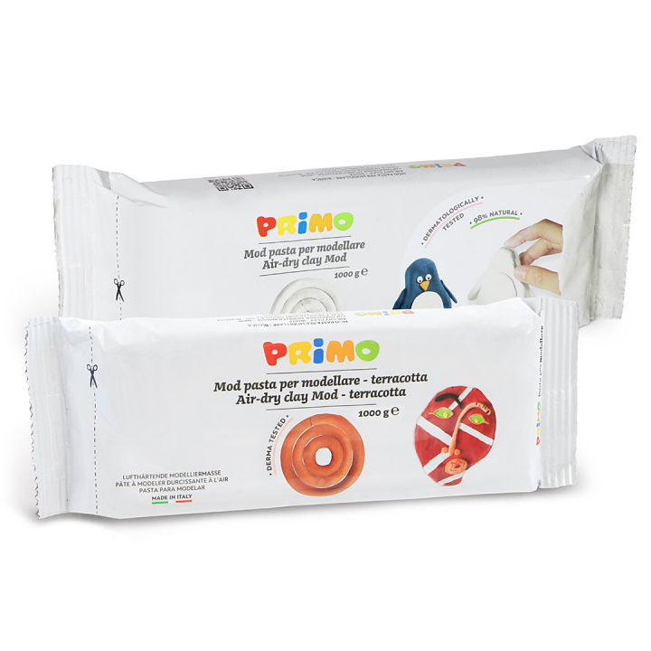 Lufttorkande lera 1kg i gruppen Kids / Måla och skapa / Lera för barn / Lufttorkad lera för barn hos Pen Store (132164_r)