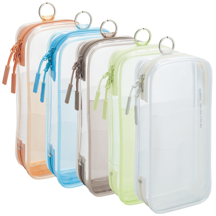 Pennfodral Soeru Round Zip i gruppen Pennor / Penntillbehör / Pennskrin och fodral hos Pen Store (135025_r)