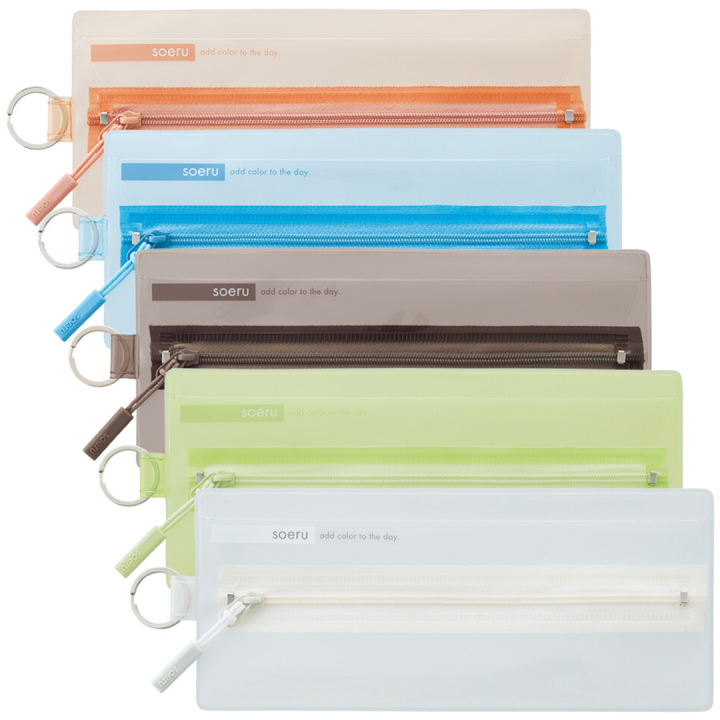 Pennfodral Soeru Flat Zip i gruppen Pennor / Penntillbehör / Pennskrin och fodral hos Pen Store (135030_r)