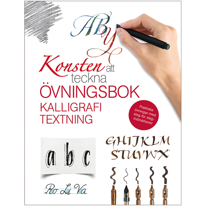 Konsten att teckna kalligrafi : övningsbok i gruppen Skapande & Hobby / Böcker / Instruktionsböcker hos Pen Store (135388)