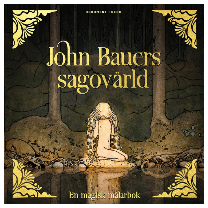 John Bauers sagovärld - En magisk målarbok i gruppen Skapande & Hobby / Böcker / Målarböcker för vuxna hos Pen Store (135492)