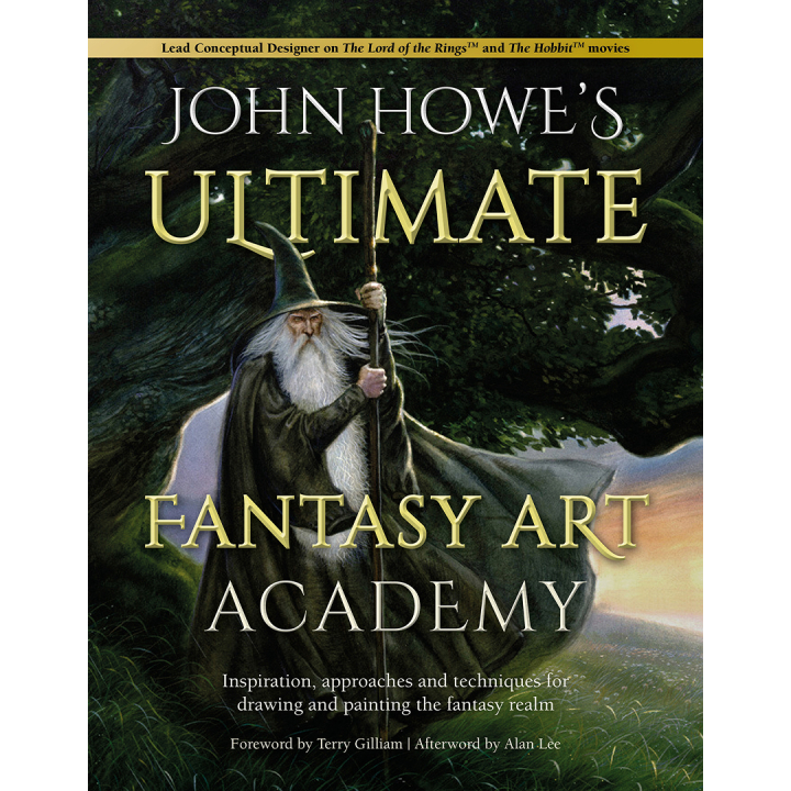 John Howe's Ultimate Fantasy Art Academy i gruppen Skapande & Hobby / Böcker / Instruktionsböcker hos Pen Store (136290)