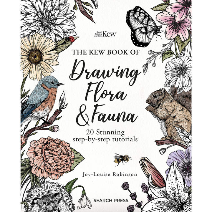 The Kew Book of Drawing Flora and Fauna i gruppen Skapande & Hobby / Böcker / Instruktionsböcker hos Pen Store (136328)