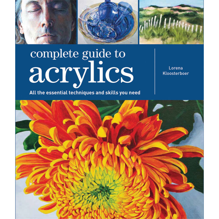 Complete Guide to Acrylics i gruppen Skapande & Hobby / Böcker / Instruktionsböcker hos Pen Store (136334)