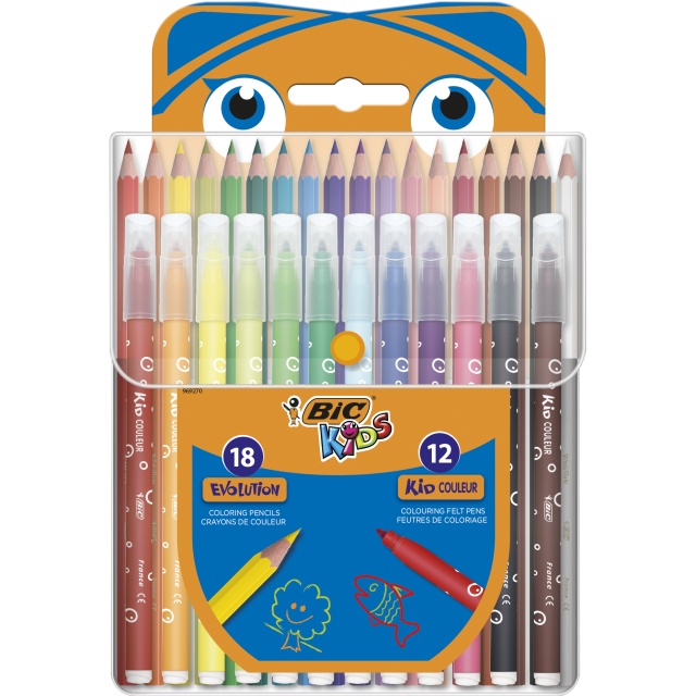 Kids Färgläggnings-kit 2 30 delar