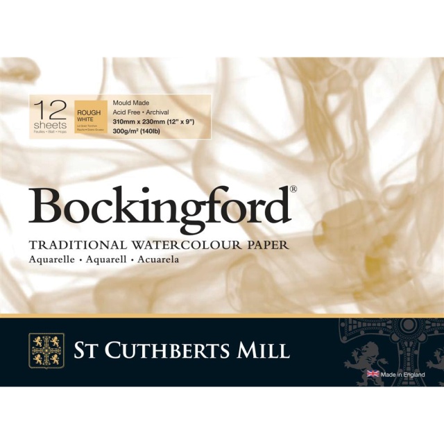 Bockingford Akvarellblock 310x230mm 300g Rough