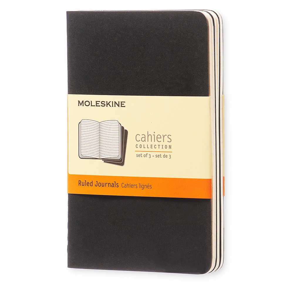 Cahier Pocket Notebook Black