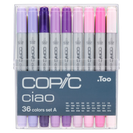 Ciao 36-set Basic colors A i gruppen Pennor / Konstnärspennor / Illustrationsmarkers hos Pen Store (103254)