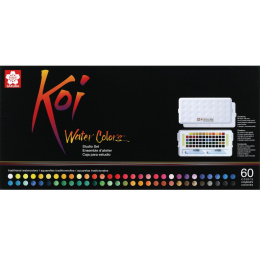 Koi Water Colors Sketch Box 60 i gruppen Konstnärsmaterial / Konstnärsfärger / Akvarellfärg hos Pen Store (103858)