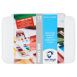 Pocket Box Akvarellfärg 15-set i gruppen Konstnärsmaterial / Konstnärsfärger / Akvarellfärg hos Pen Store (104063)