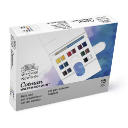 Cotman Akvarellfärg Compact Box 14 ½ - koppar i gruppen Konstnärsmaterial / Konstnärsfärger / Akvarellfärg hos Pen Store (107239)