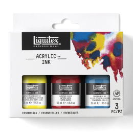 Acrylic Ink Essentials 3-set 30 ml i gruppen Konstnärsmaterial / Konstnärsfärger / Akrylfärg hos Pen Store (107723)
