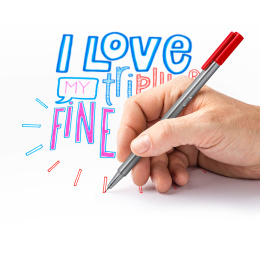 Triplus Fineliner Styckvis i gruppen Pennor / Konstnärspennor / Tuschpennor hos Pen Store (111169_r) Triplus Fineliner Styckvis i gruppen Pennor / Konstnärspennor / Tuschpennor hos Pen Store (111169_r)