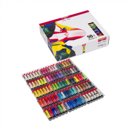 Akrylfärg Standard Set 90 x 20 ml i gruppen Konstnärsmaterial / Konstnärsfärger / Akrylfärg hos Pen Store (111762)
