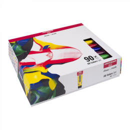 Akrylfärg Standard Set 90 x 20 ml i gruppen Konstnärsmaterial / Konstnärsfärger / Akrylfärg hos Pen Store (111762)