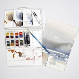 Cotman Akvarellset Painting Plus i gruppen Konstnärsmaterial / Konstnärsfärger / Akvarellfärg hos Pen Store (125828)