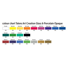 Glas & Porslinsfärg Ogenomskinlig 30 ml i gruppen Skapande & Hobby / Färger / Glasfärg och porslinsfärg hos Pen Store (127610_r)
