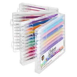 Gelpennor 48-pack Glitter/Neon/Metallic/Pastell i gruppen Kids / Barnpennor / Skrivpennor för barn hos Pen Store (128516)