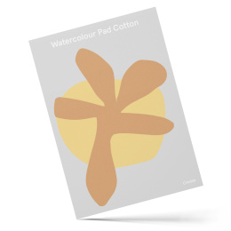 Watercolour Pad Cotton A4 300g i gruppen Papper & Block / Konstnärsblock / Akvarellblock hos Pen Store (128867) Watercolour Pad Cotton A4 300g i gruppen Papper & Block / Konstnärsblock / Akvarellblock hos Pen Store (128867)