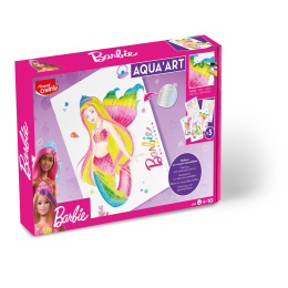 Barbie Aqua art färgläggning 25 delar i gruppen Kids / Barnpyssel och kreativitet / Presenter till barn hos Pen Store (130557)