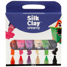 Silk Clay Creamy 6x35ml Set 2 i gruppen Skapande & Hobby / Skapa / Modellera hos Pen Store (130761)