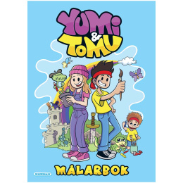 Yumi & Tomu Målarbok i gruppen Kids / Barnpyssel och kreativitet / Målar- och pysselböcker hos Pen Store (131099)