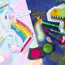 Glittergel på tub 2-pack Rainbow i gruppen Kids / Måla och skapa / Barnfärger hos Pen Store (131680)